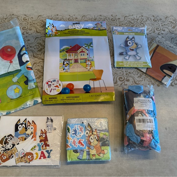 Other - Bluey Birthday Decor Set
